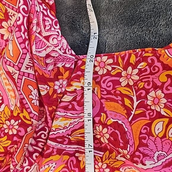 NWOT Beautiful Paisley boho giant bell sleeved top. Size Small sku0054 - Picture 8 of 10